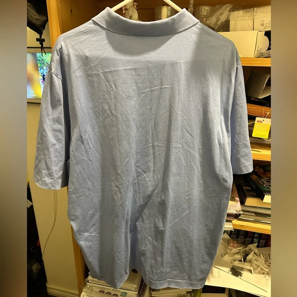 Ralph Lauren Men's Light Blue Polo Shirt